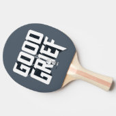 Raquette De Ping Pong Charlie Brown "Good Grief" Rock Band Tee Graphic (Côté)