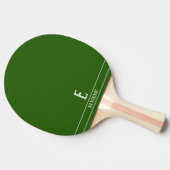 Raquette De Ping Pong Chasseur Monogramme Ping Paddle (Côté)