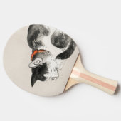Raquette De Ping Pong Chat endormi (Côté)