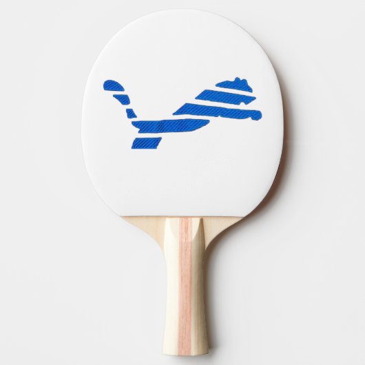 Raquette De Ping Pong Chat qui saute (Devant)