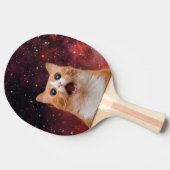 Raquette De Ping Pong Chat spatial étonné (Côté)