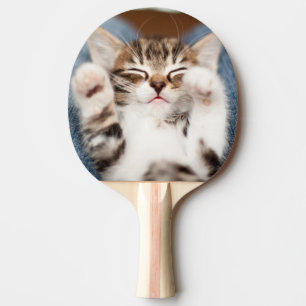 Raquette De Ping Pong Chaton sur mon recouvrement
