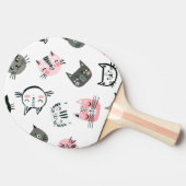 Raquette De Ping Pong Chats cool (Côté)