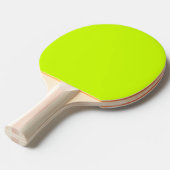 Raquette De Ping Pong Chaux électrique Couleur solide (Devant Angle)
