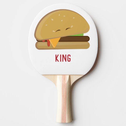 Raquette De Ping Pong Cheeseburger (Devant)