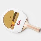 Raquette De Ping Pong Cheeseburger (Côté)