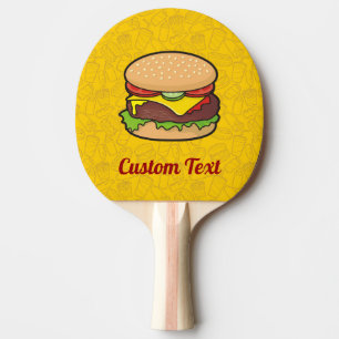 Raquette De Ping Pong Cheeseburger