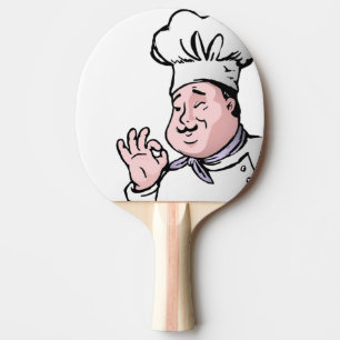 RAQUETTE DE PING PONG CHEF GOURMET