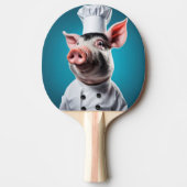 Raquette De Ping Pong Chef Pig (Devant)