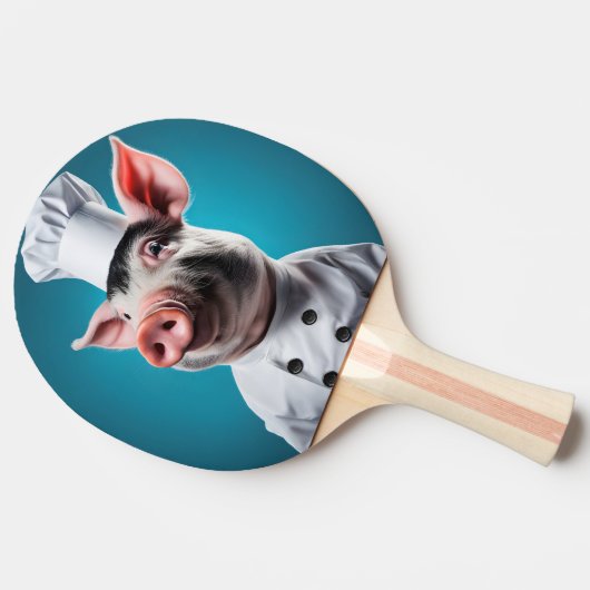 Raquette De Ping Pong Chef Pig (Côté)