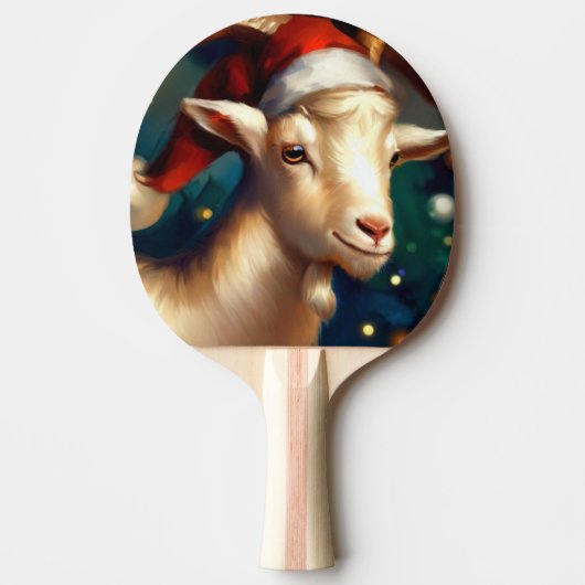 Raquette De Ping Pong Chèvre de Noël (1) (Devant)
