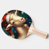 Raquette De Ping Pong Chèvre de Noël (1) (Côté)