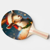 Raquette De Ping Pong Chèvre de Noël (2) (Côté)