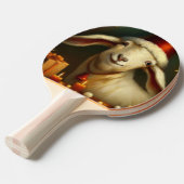 Raquette De Ping Pong Chèvre de Noël (3) (Devant Angle)