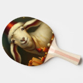 Raquette De Ping Pong Chèvre de Noël (3) (Côté)