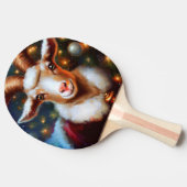 Raquette De Ping Pong Chèvre de Noël (4) (Côté)