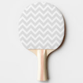 Raquette De Ping Pong Chevron nautique et sceau d'Ancre (Dos)