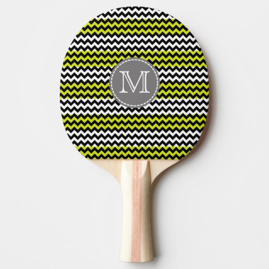 Raquette De Ping Pong Chevron Zigzag (Devant)
