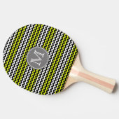 Raquette De Ping Pong Chevron Zigzag (Côté)
