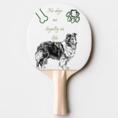 Raquette De Ping Pong Chien (Dos)