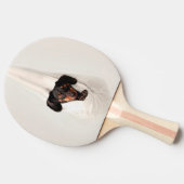 Raquette De Ping Pong Chien adorable à Hammock (Côté)