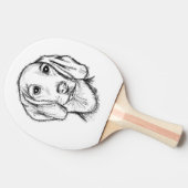 Raquette De Ping Pong Chien-chien dragon (Côté)