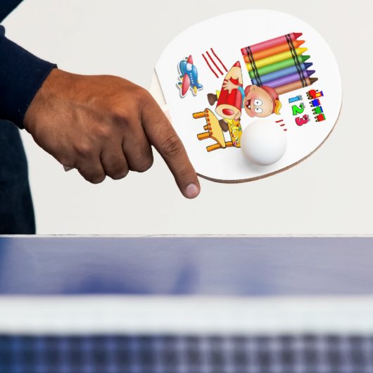 Raquette De Ping Pong Chiffres des rayons de pagaie de pong (Insitu)