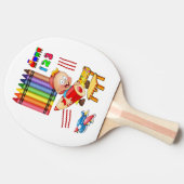 Raquette De Ping Pong Chiffres des rayons de pagaie de pong (Côté)