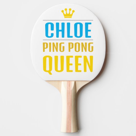 Raquette De Ping Pong Chloe (Devant)