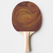 Raquette De Ping Pong Chocolat Carmel Swirl (Devant)