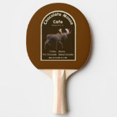 Raquette De Ping Pong Chocolat Moose Café (Devant)