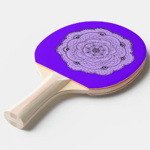 Raquette De Ping Pong Choisissez votre propre couleur Lacy Crochet Look
