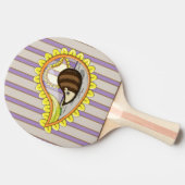 Raquette De Ping Pong Chrissy le Hérisson Ping Pong Paddle (Côté)