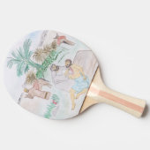 Raquette De Ping Pong Christian Artwork Le bon samaritain (Côté)