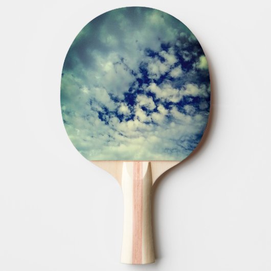 Raquette De Ping Pong Ciel foncé, à travers les nuages (Devant)