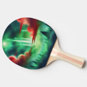 Raquette De Ping Pong ciel vert (Côté)