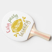 Raquette De Ping Pong Citron vert doux inspiré (Côté)