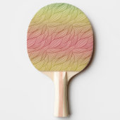 Raquette De Ping Pong Citrus Punch Ombre Abstrait (Dos)