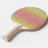 Raquette De Ping Pong Citrus Punch Ombre Abstrait (Devant Angle)