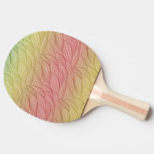 Raquette De Ping Pong Citrus Punch Ombre Abstrait (Côté)