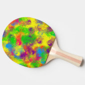Raquette De Ping Pong CKC Paint Can Florals - (Côté)