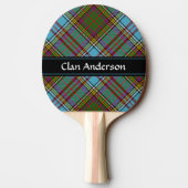 Raquette De Ping Pong Clan Anderson Tartan Ping Pong Paddle (Dos)