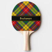 Raquette De Ping Pong Clan Buchanan Tartan (Dos)