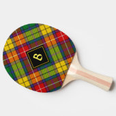 Raquette De Ping Pong Clan Buchanan Tartan (Côté)