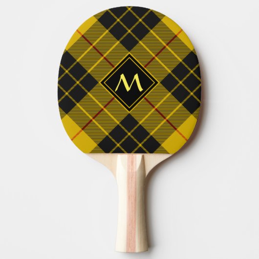 Raquette De Ping Pong Clan Macleod de Lewis Tartan (Devant)