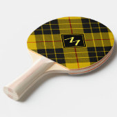 Raquette De Ping Pong Clan Macleod de Lewis Tartan (Devant Angle)
