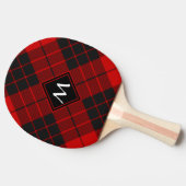 Raquette De Ping Pong Clan Macleod de Raasay Tartan (Côté)