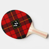 Raquette De Ping Pong Clan Wallace Tartan Ping Pong Paddle (Côté)