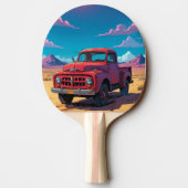 Raquette De Ping Pong Classic American Pickup Ping Pong Paddle (Dos)