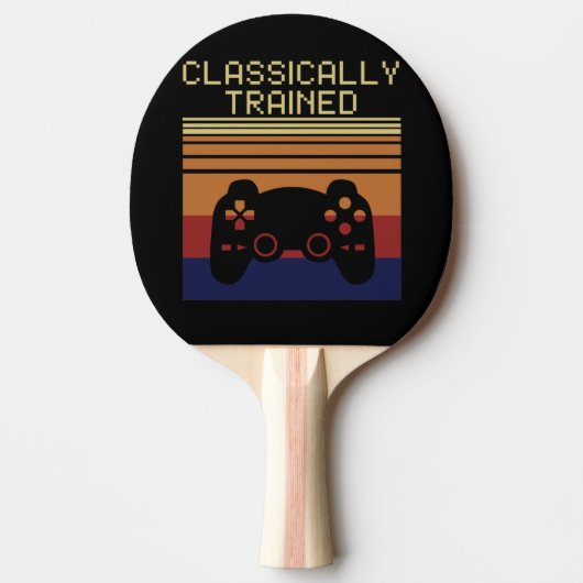 RAQUETTE DE PING PONG CLASSIQUEMENT FORMÉ (Devant)